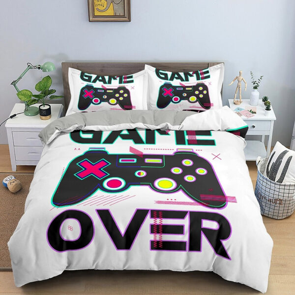 Housse de Couette Gamer RGB élégante
