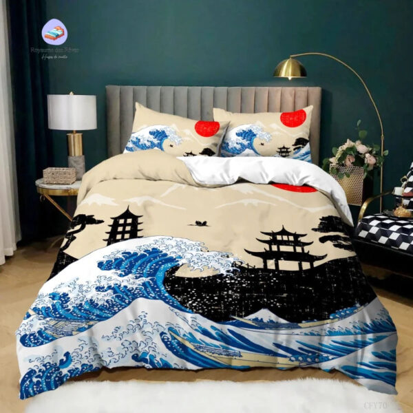 house de couette japonais torii