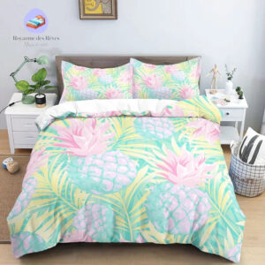 housse de couette Ananas 200x200