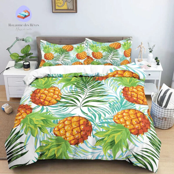 housse de couette Ananas Victoria