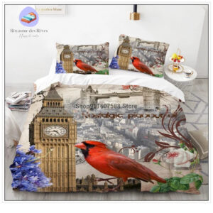 Angleterre Big Ben housse de couette