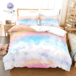 housse de couette arc en ciel