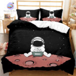 housse de couette Astronaute Astéroïde