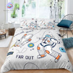 housse de couette astronaute