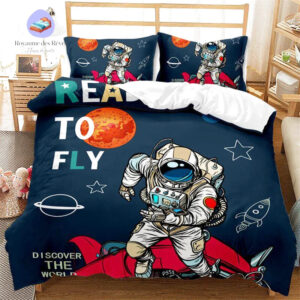 housse de couette astronaute vole
