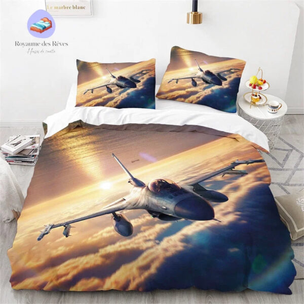 housse de couette Avion Vitesse