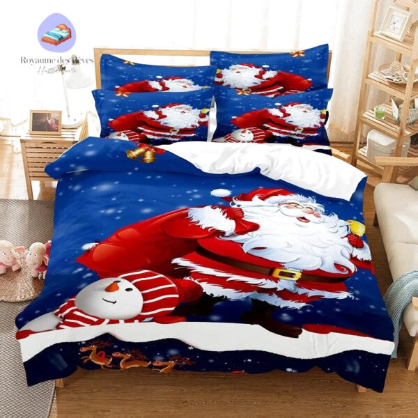 housse de couette Barbe du Père Noel