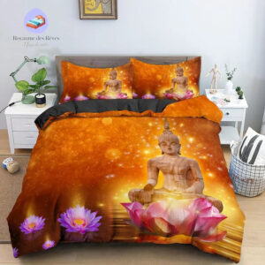 housse de couette Bouddha Inde