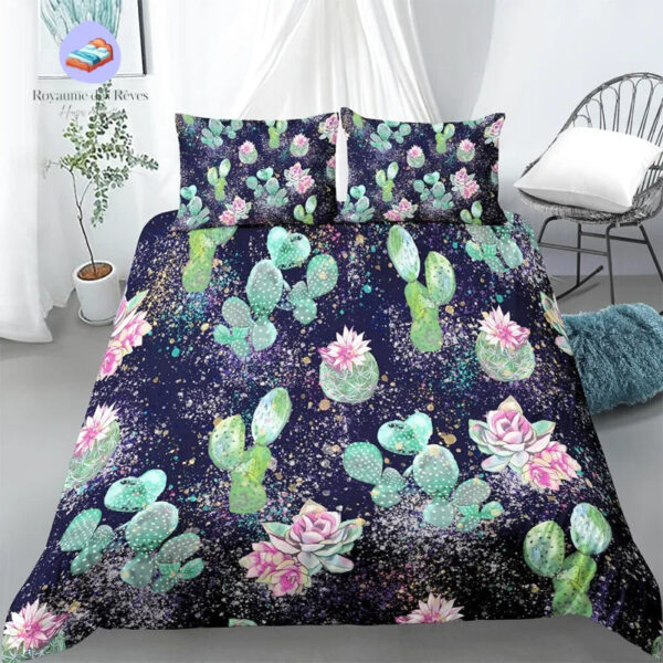 housse de couette Cactus 220x240