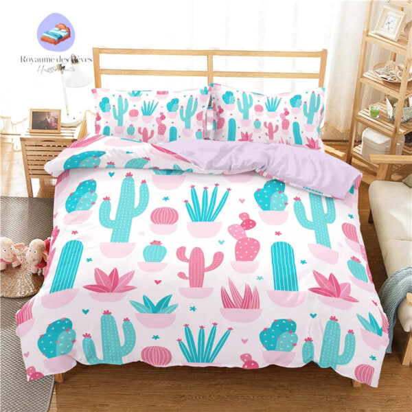 housse de couette Cactus Fille