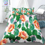 housse de couette Cactus Fleurie