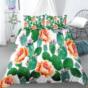 housse de couette Cactus Fleurie