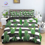 Cactus Noir et Blanc