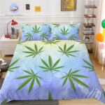 housse de couette Cannabis Marijuana