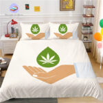 housse de couette Cannabis Vie