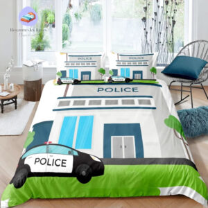 housse de couette Commissariat de Police