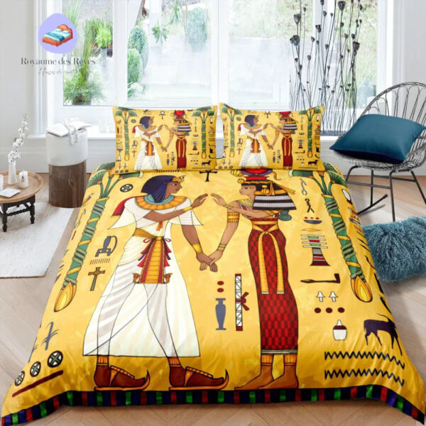 housse de couette Égypte Cléopâtre