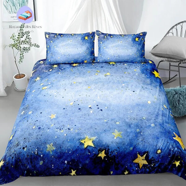 housse de couette espace ciel