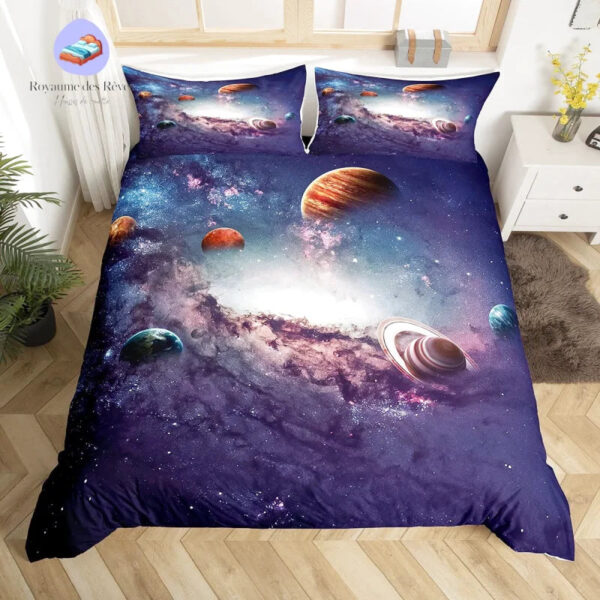 housse de couette Espace Jupiter