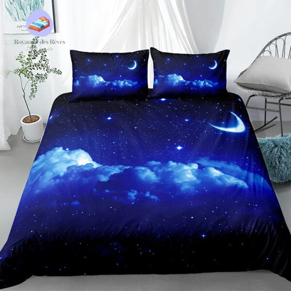 housse de couette Espace Lune