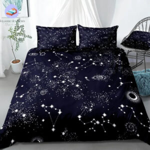 housse de couette Espace Noir