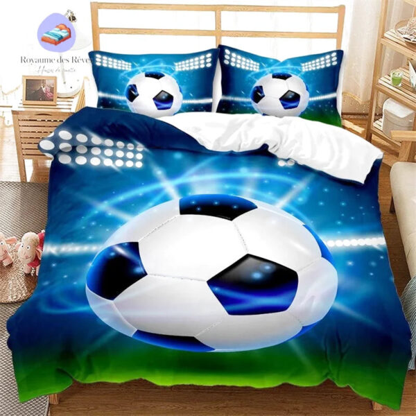 housse de couette Foot Dessin Animé