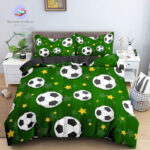 housse de couette Foot Olive et Tom