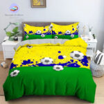 housse de couette Football Brasil