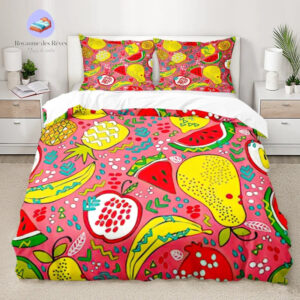 housse de couette Fruit Couleurs