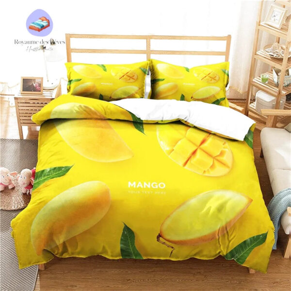 housse de couette Fruit Mangue