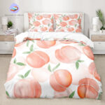 housse de couette Fruit Pêche