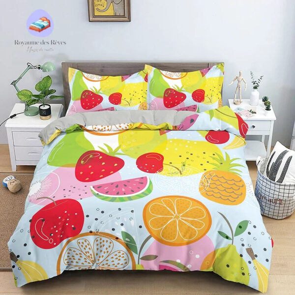 housse de couette Fruits Enfant