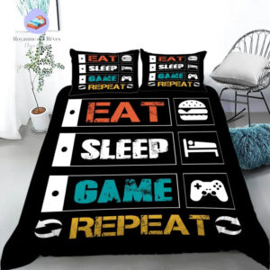 housse de couette Gamer Geek