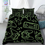housse de couette Gamer Jeux Vidéo imprimée