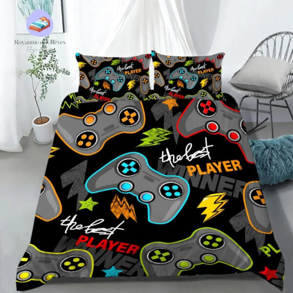 housse de couette Gamer Player