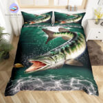 gros poisson housse de couette