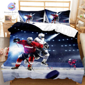 housse de couette Hockey Canadien