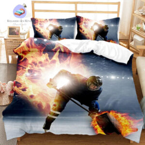 housse de couette Hockey Patinoire