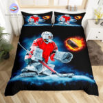 housse de couette hockey sur glace
