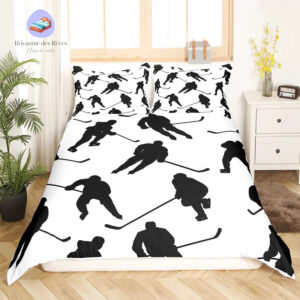 housse de couette hockeyeur