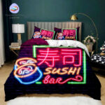 visuel lumineux Japon Sushi Bar