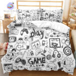 housse de couette jeux vidéo