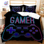parure lit jeux vidéo garçon