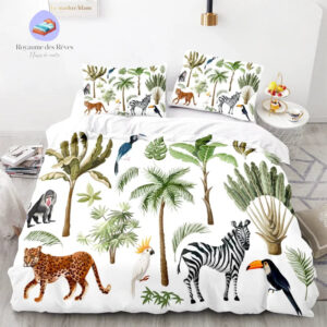 housse de couette Jungle Exotique