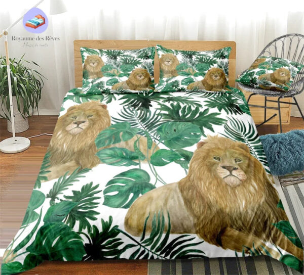 housse de couette Jungle Lion