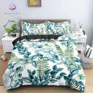 housse de couette Jungle Plante verte