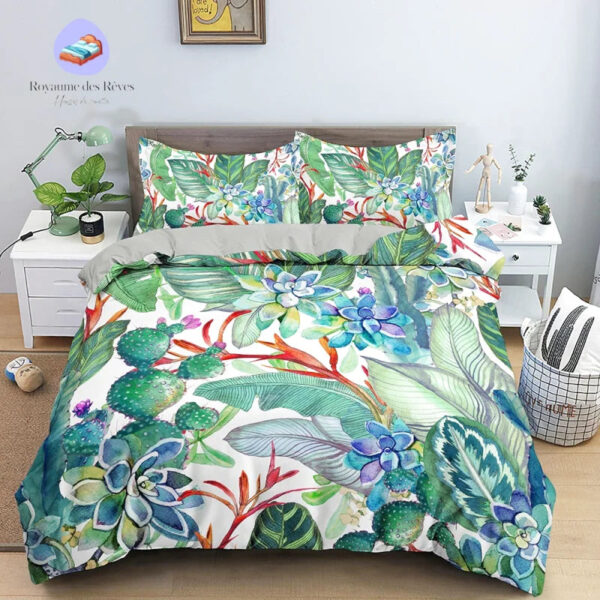 housse de couette Jungle Tropical