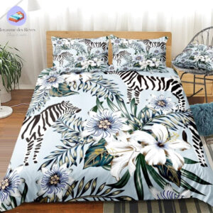 housse de couette Jungle Zèbre