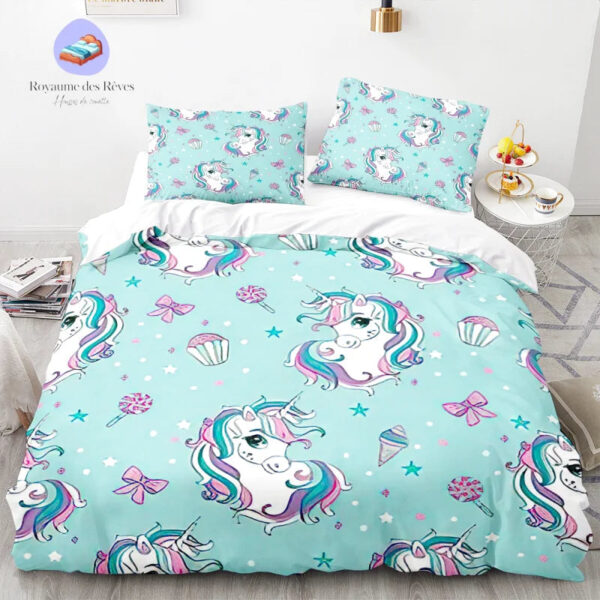 housse de couette licorne