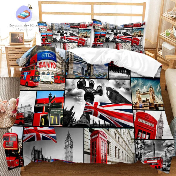 housse de couette Londres Britannique
